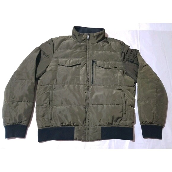 Dkny Other - DKNY Olive Green Quilted Puffer Jacket